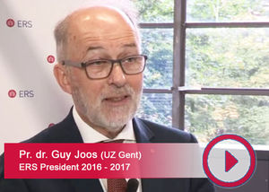 Prof. Guy Joos, landgenoot en voorzitter ERS 2017, aan het woord