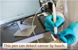 Een pen die kankercellen detecteert in .... 10 seconden