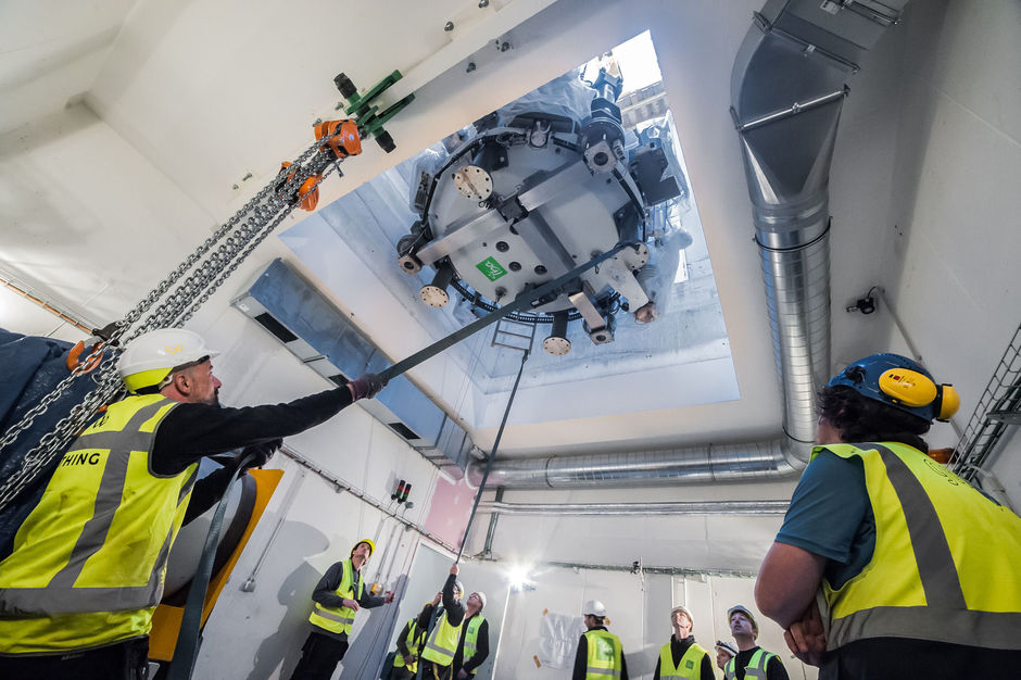 Deeltjesversnellers voor Belgisch protoncentrum geplaatst