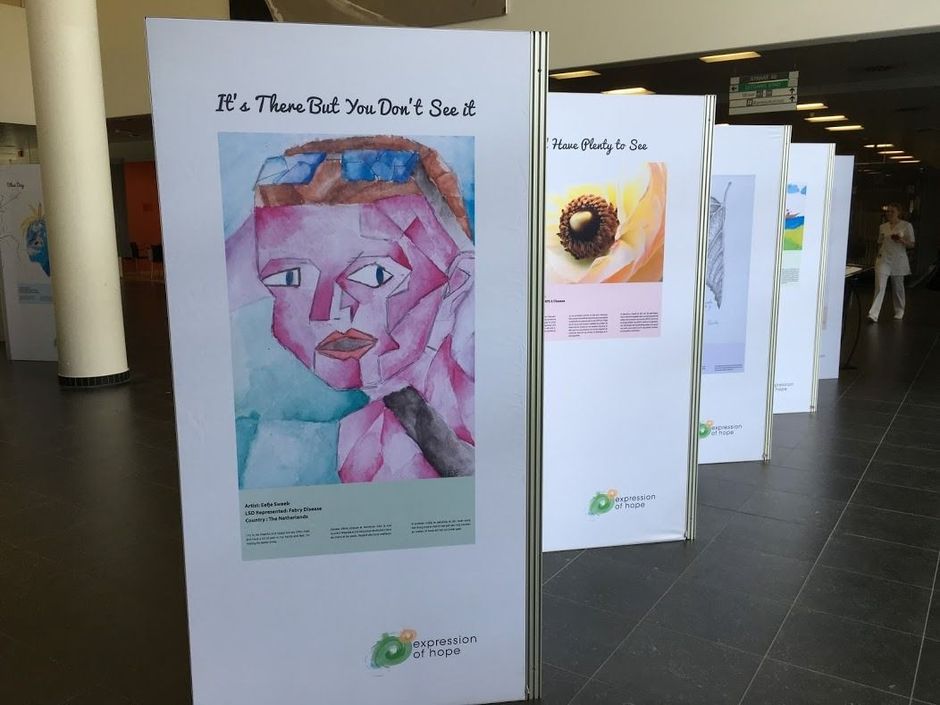 Kunstenaars met lysosomale stapelingsziekten in UZ Brussel